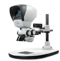 Lynx Boom ergonomic stereo inspection microscope px