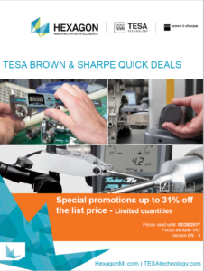 Tesa and Brown & Sharpe product 