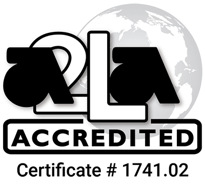 A2LA Accredited - Certificate 1741.02 - Cross Company - GSO