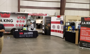 J.A. King Booth at Tulsa Industrial Show