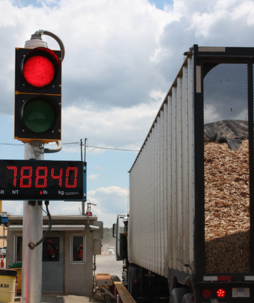 Kapstone Truck Scale System Readout