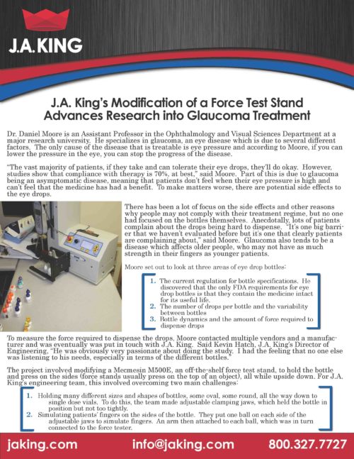 J.A.KingCaseStudy GlaucomaResearch(Preview)