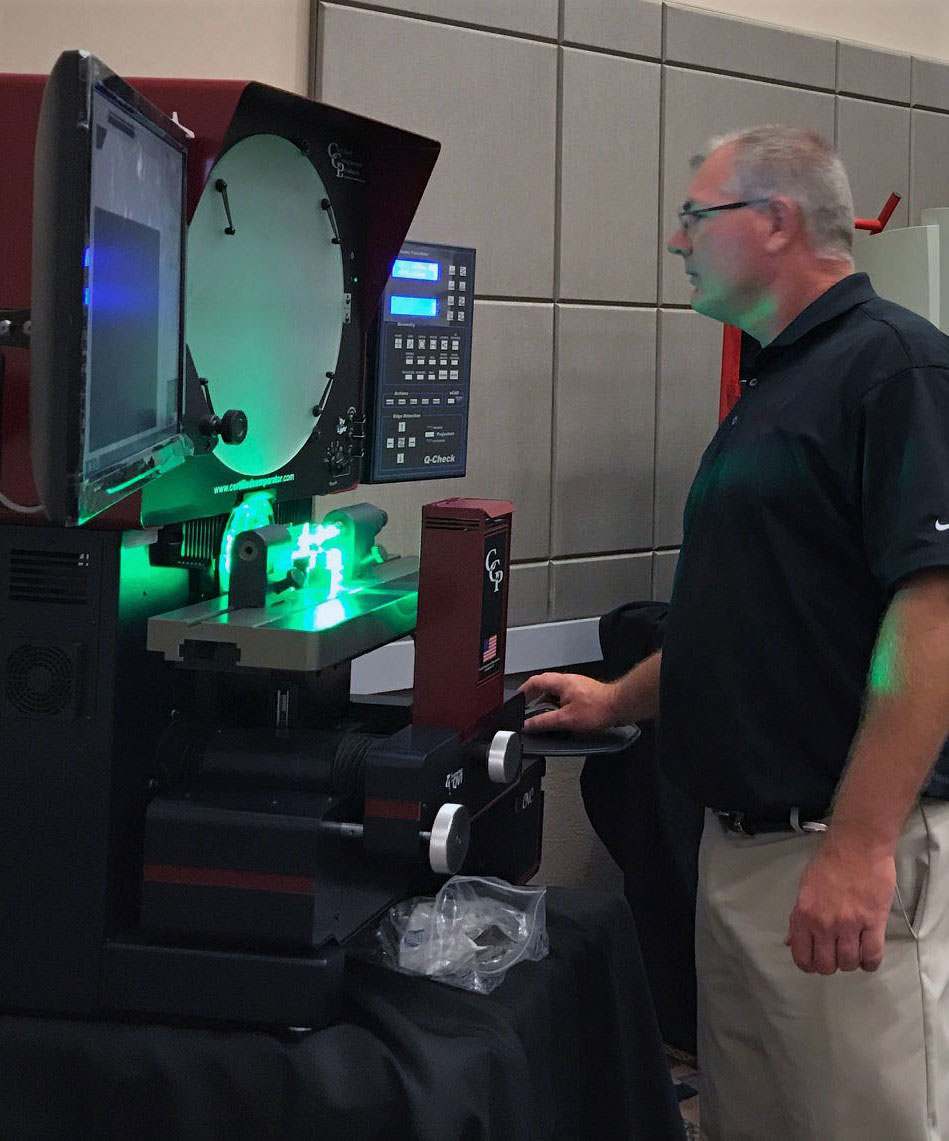 CCP Optical Comparator Product Demo - J.A. King