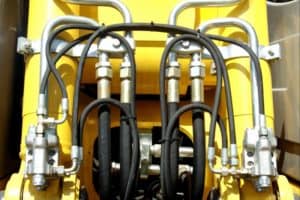 hydraulic hose in the field