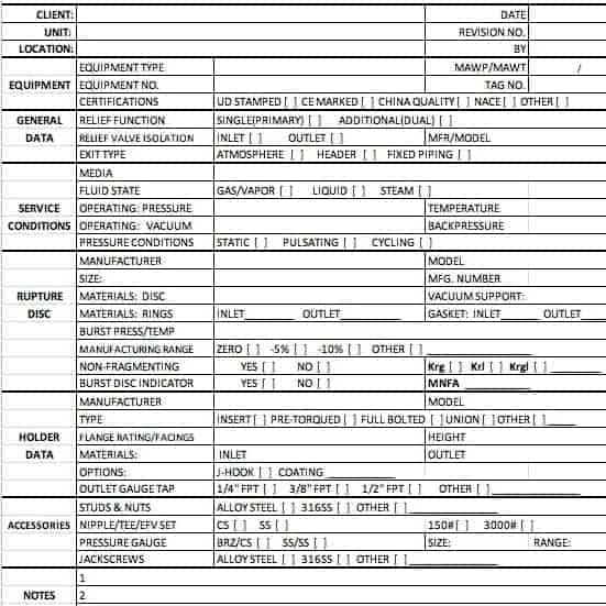 Tank optimization form for customers