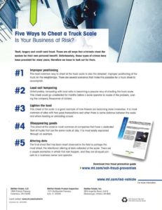 Mettler Toledo - Five Ways to Cheat a Truck Scale