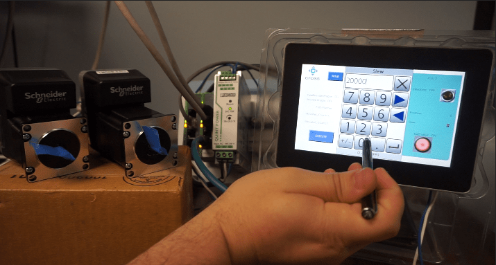 hmi screen interface