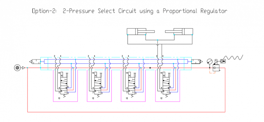 Application Note: Dual Pressure Pneumatic Circuits 4