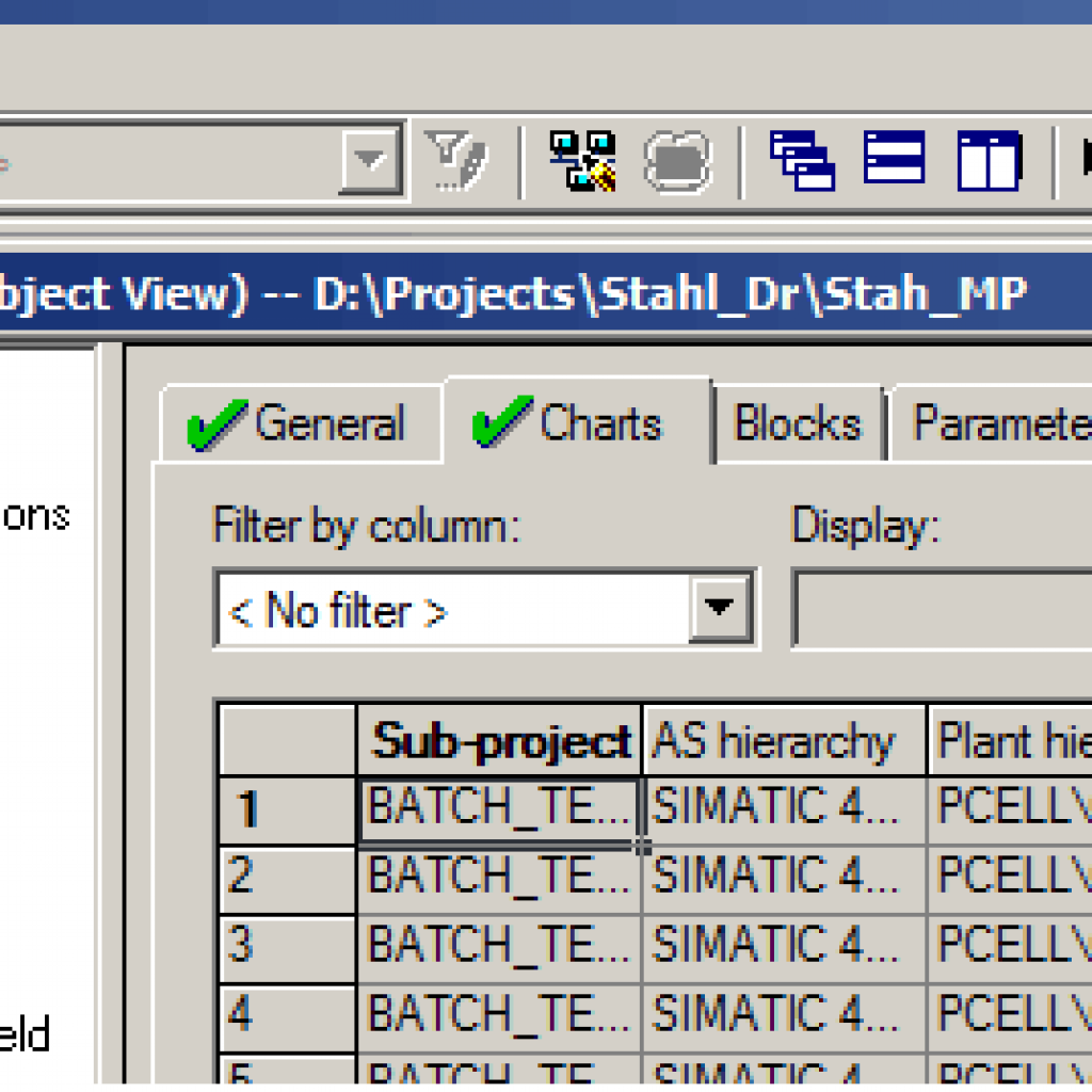 Siemens PCS 7 Tools: Process Object View 1