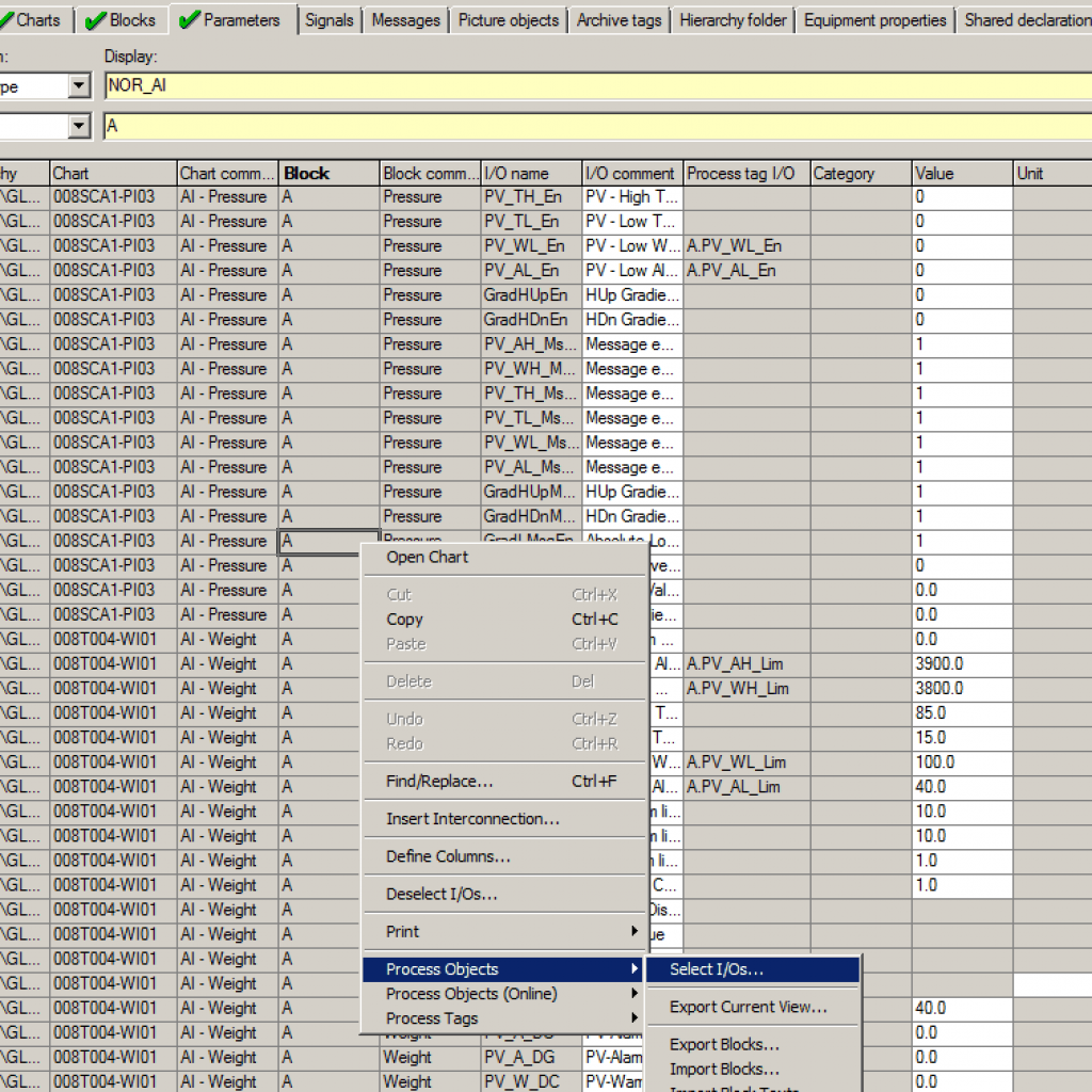 Siemens PCS 7 Tools: Process Object View 3