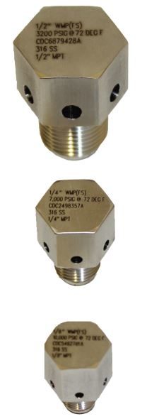 Product Spotlight: Continental Disc Corporation Welded Muffled Plug Rupture Disc Assembly 1