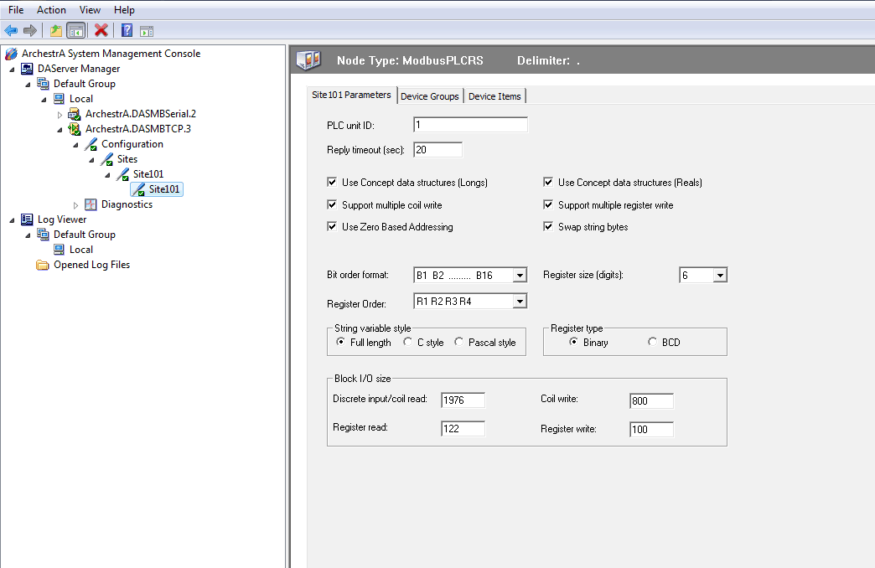 Integrate a Motorola ACE3600 into Wonderware Archestra using a RedLion Cell Modem 7