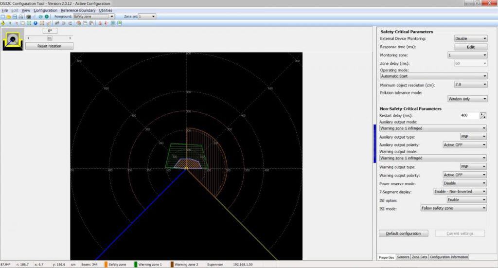 Implementing the Omron OS32C Safety Scanner with Universal Robots 1