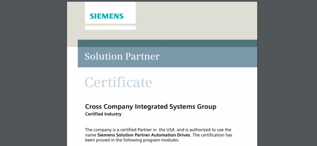 Siemens SIMIT Digital Twin And Real-Time Simulation | Cross
