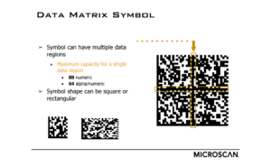 The Advantages Of Using 2-Dimensional Datamatrix Barcodes