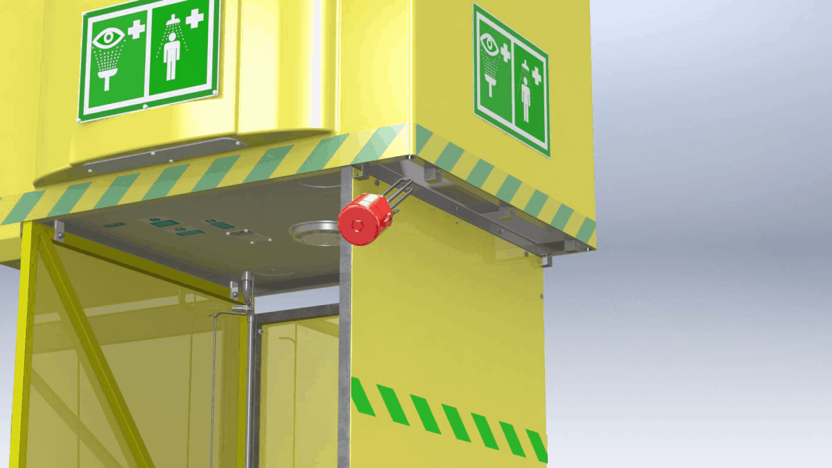 Hughes Safety Shower Product Overview 3
