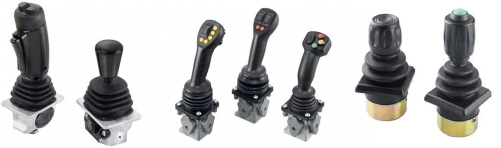 joysticks for heavy work trucks
