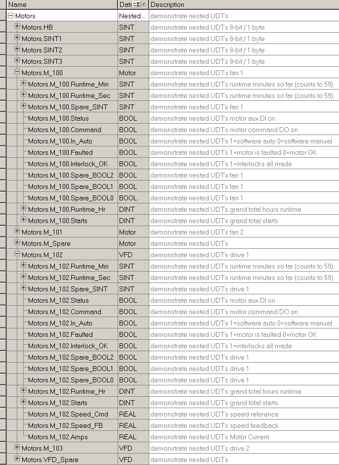 Communicating with Rockwell Controllers Part I: Optimizing User Defined Types 5