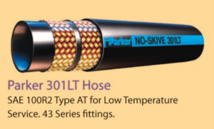 Parker 301LT hose for low temperature