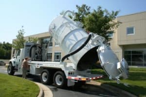 vacuum truck mobile hydraulic application