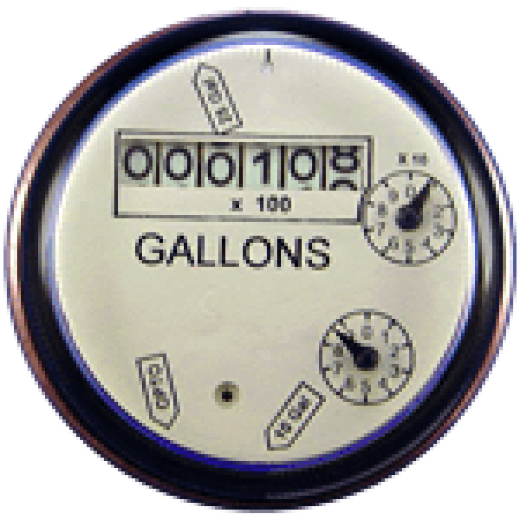 Meinecke Meters How To Read The NonResettable, Totalizing Register