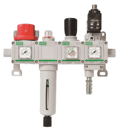 compressed air prep module for pneumatic applications