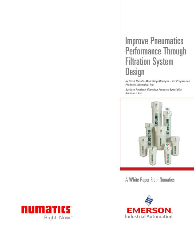 Improve Pneumatics Performance Through Filtration System Design 2