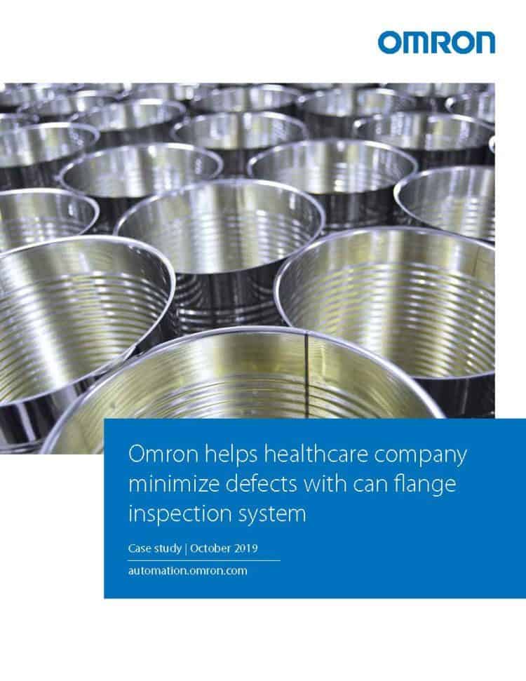 Omron Case Study: Can Flange Inspection System 1