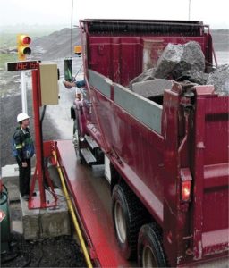 digital kiosk truck scale