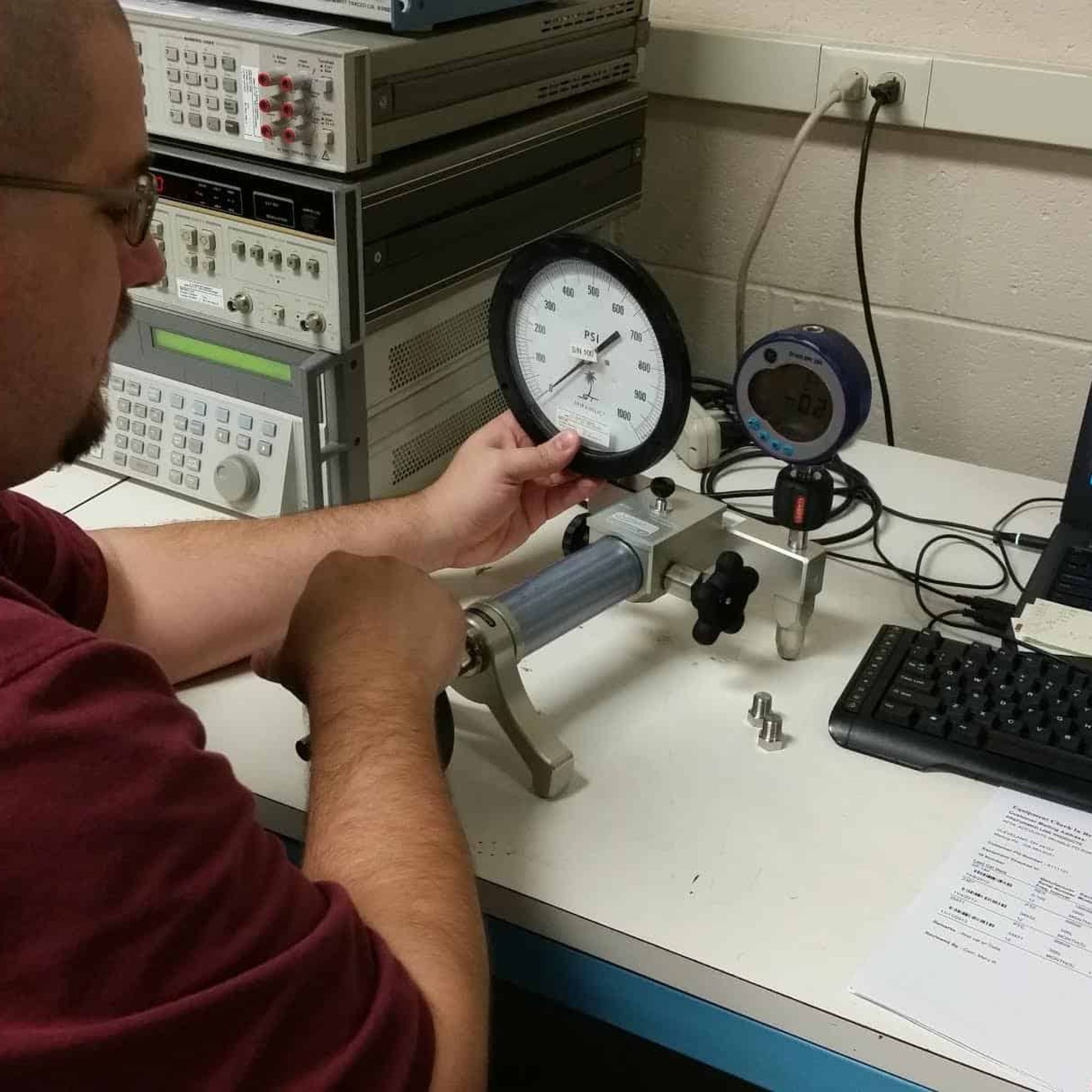 pressure calibration services