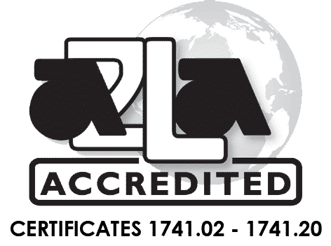 A2LA Logo - J.A. King Certificates