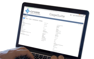 cross gagesuite calibration tracking software