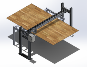 Gloss and Emboss rendering for flooring manufacturer