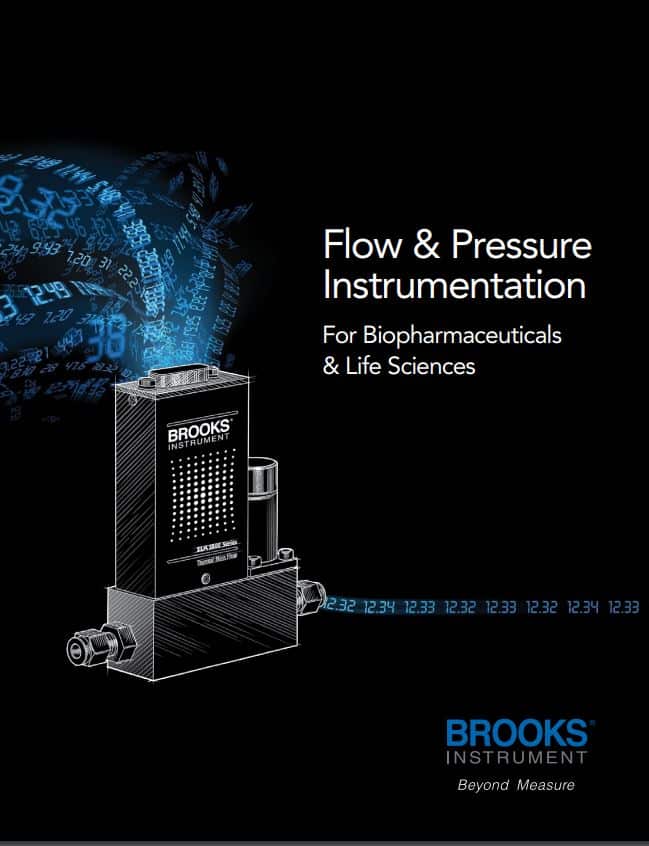 Brooks Instrument Application: Flow and Pressure Instrumentation for Biopharma and Life Sciences 1