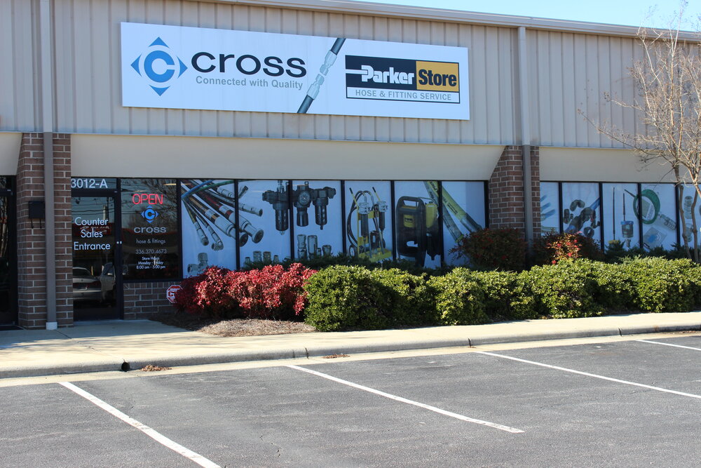 storefront for cross greensboro nc hose store