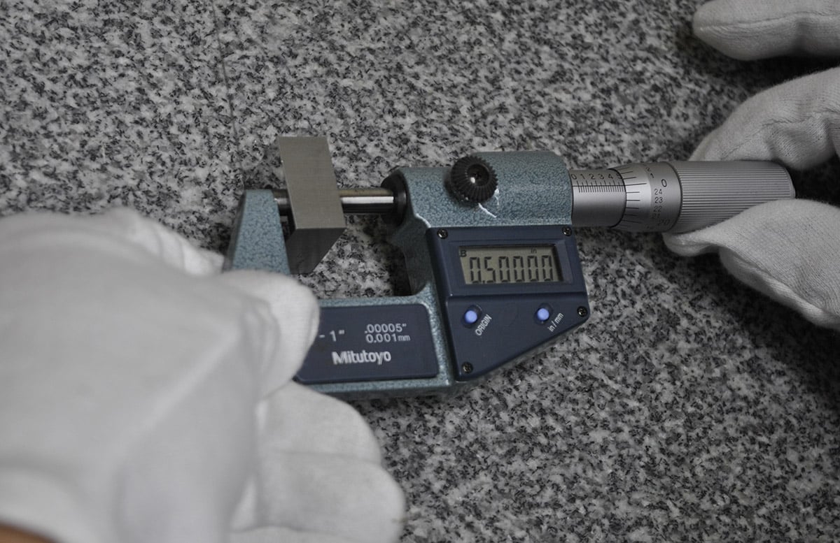 Micrometer Calibration 1