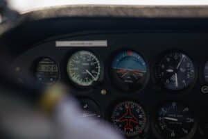 inside cockpit wind speed readings