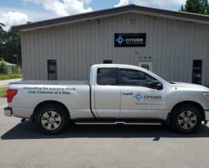 calibration lab and service vehicle for cross precision measurement