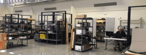 cross calibration laboratory interior