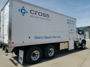 cross truck for testing purposes