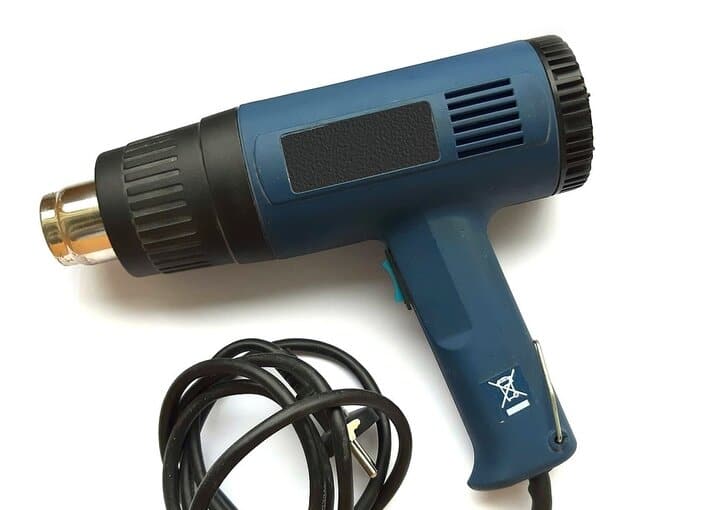 heat gun for laboratory calibration