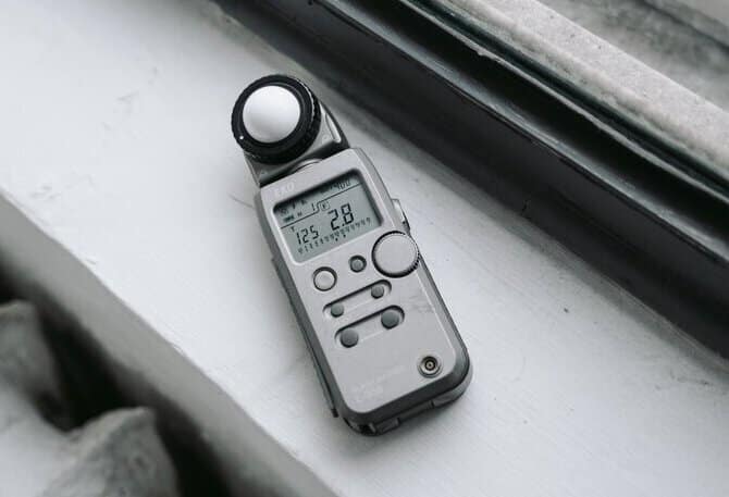 light measurement lux meter