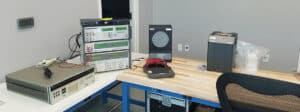 calibration equipment in the cross calibration lab