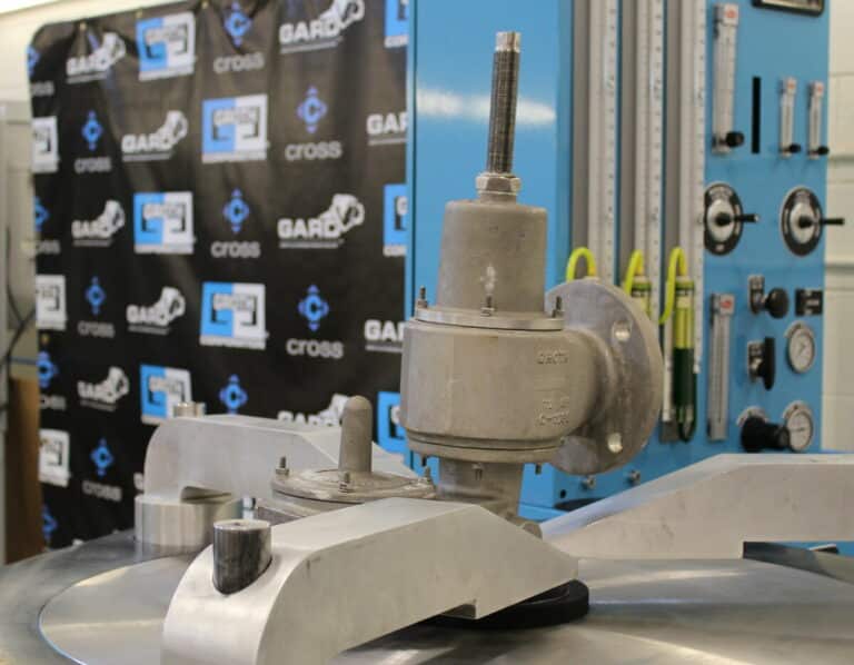 valves for repair at cross gard center
