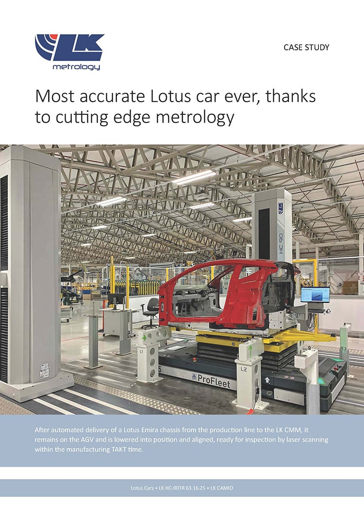 LK Metrology Case Study: Lotus Cars 2