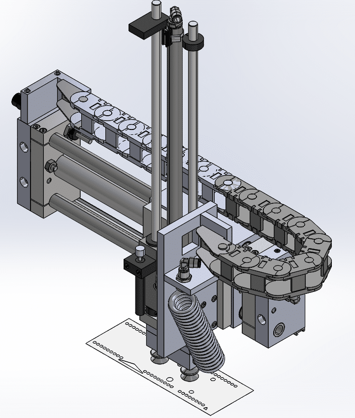 Custom Pneumatic (X-Z Dual Axis) Pick&Place 1