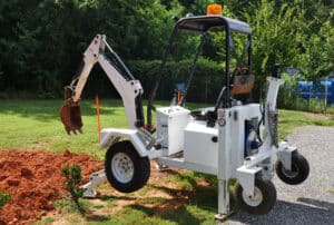 electrified mobile digger