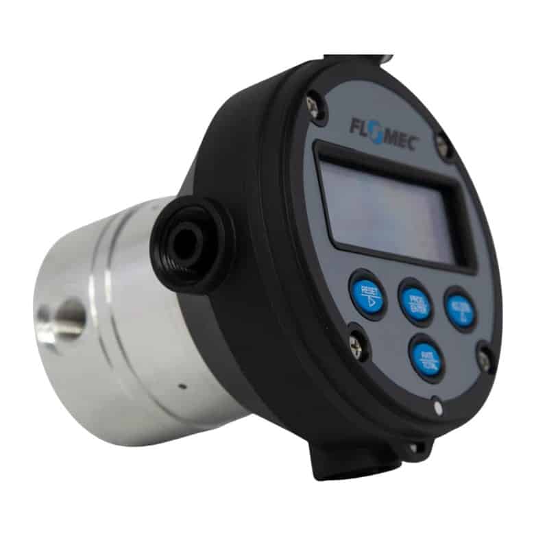 flomec oval gear flow meter