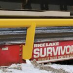 truck scale in the snow