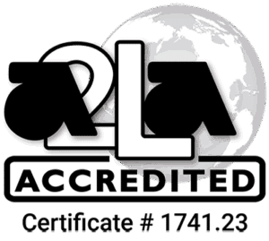 A2LA Accredited - Certificate 1741.23 - Cross Company - CHS
